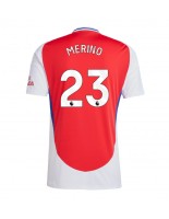 Arsenal Mikel Merino #23 Hjemmedrakt 2024-25 Korte ermer